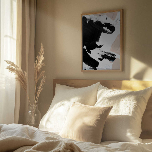 Tablou înramat „Black and Nude” de uplusmestudio