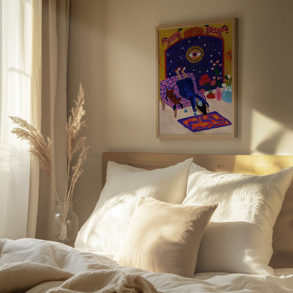 Tablou înramat „Day off from office” de Jota de jai