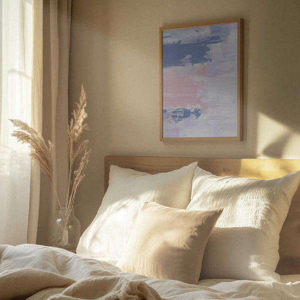 Tablou înramat „Pastel Brushstrokes” de uplusmestudio