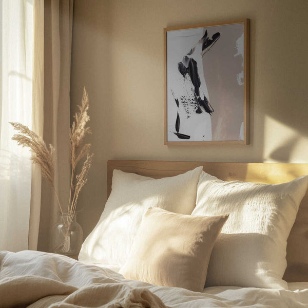 Tablou înramat „Monochrome Elegance” de uplusmestudio