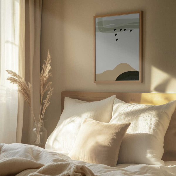 Tablou înramat „Abstract composition 9” de NKTN