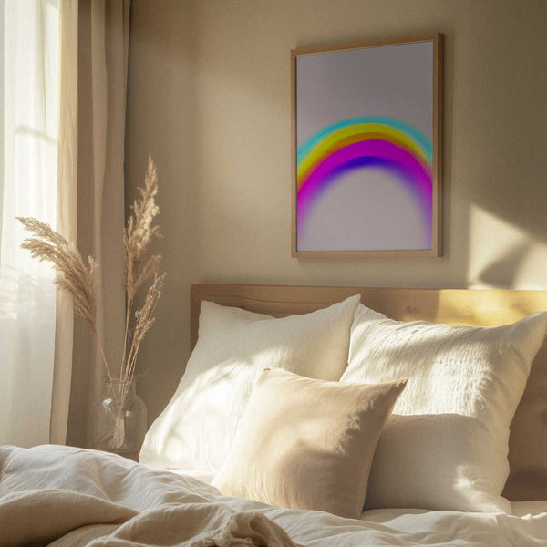 Tablou înramat „Neon Arcadia” de Treechild