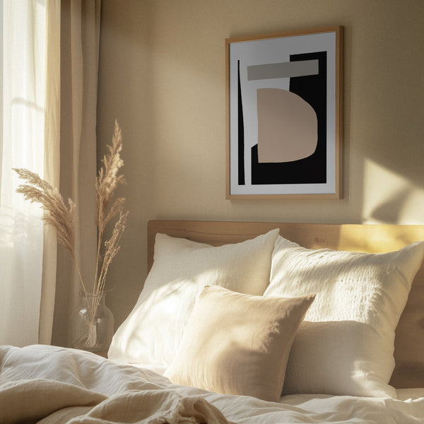 Tablou înramat „Abstract Layers” de uplusmestudio