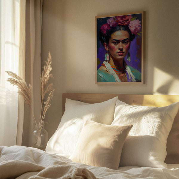 Tablou înramat „Vibrant Elegance” de Treechild