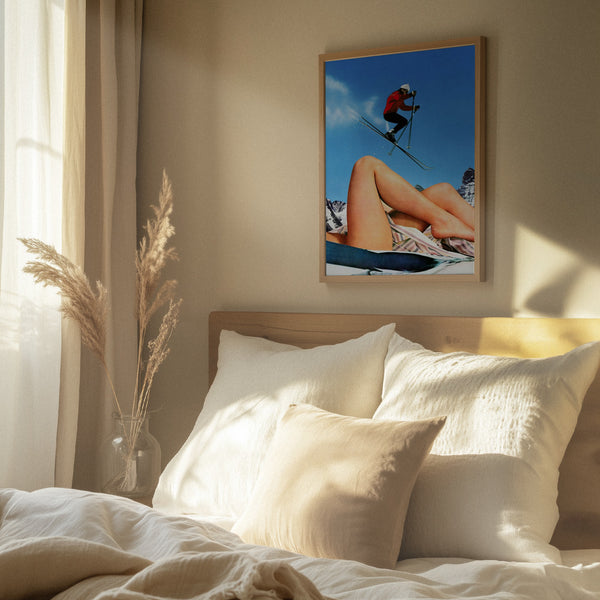 Tablou înramat „The Big Jump” de Taudalpoi