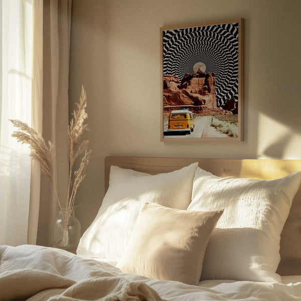 Tablou înramat „The Real Road Trip” de Taudalpoi