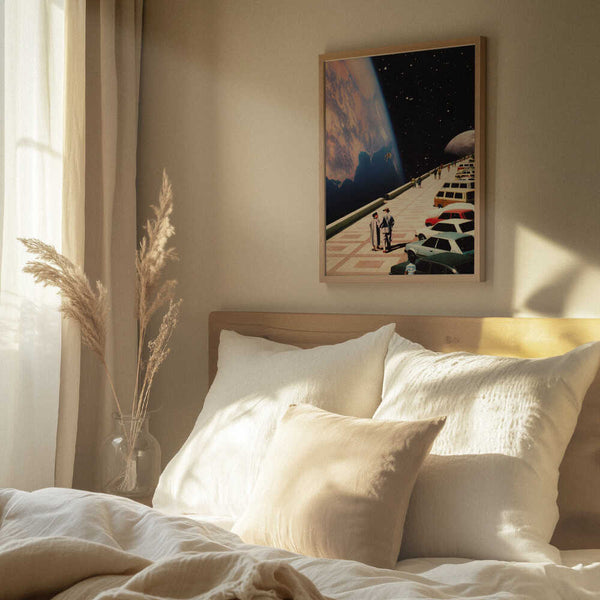 Tablou înramat „Space Promenade” de Taudalpoi