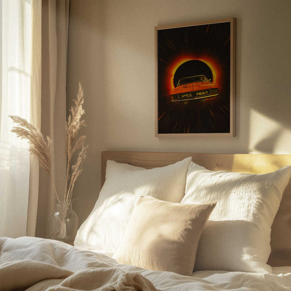 Tablou înramat „The Space Rider” de Taudalpoi