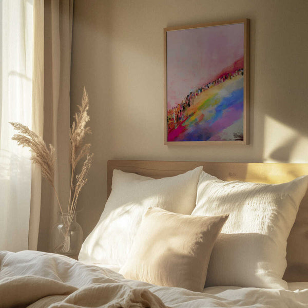 Tablou înramat „Pastel Dreamscape” de Treechild