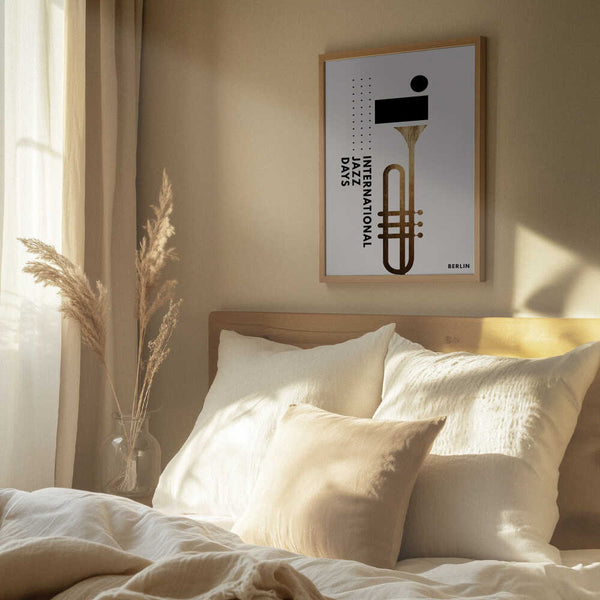 Tablou înramat „Jazzy Days 2” de Kubistika