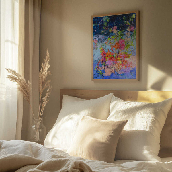 Tablou înramat „Nature Inspired Abstract” de Dorothy Fagan