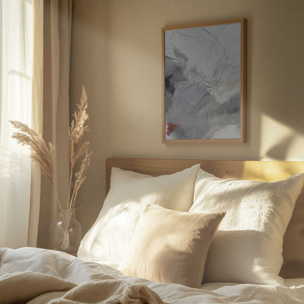 Tablou înramat „Action painting I” de Alma