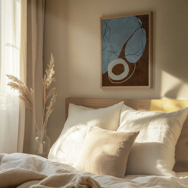 Tablou înramat „Abstract Whispers” de Treechild