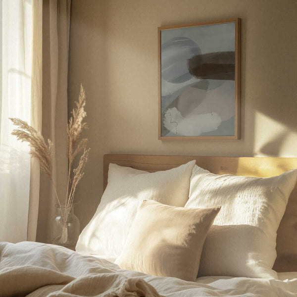 Tablou înramat „Abstract 01” de Nilesh Kulkarni