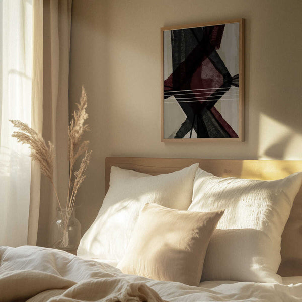 Tablou înramat „Movement III” de Gemma Bardot