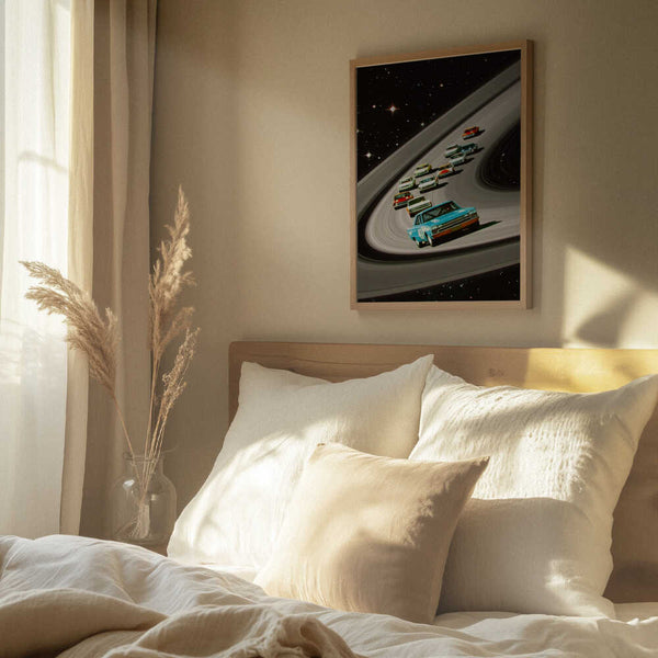 Tablou înramat „Saturn Grand Prix” de Taudalpoi