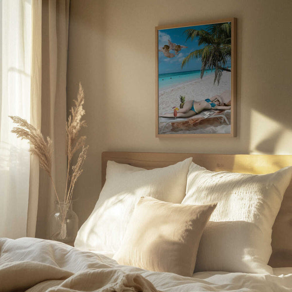 Tablou înramat „Venus On Beach” de Dikhotomy