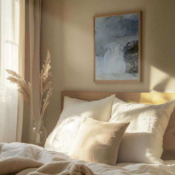 Tablou înramat „Blue” de Dan Hobday