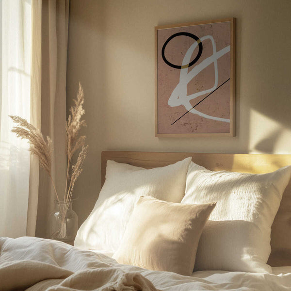 Tablou înramat „Abstract Paths” de Treechild