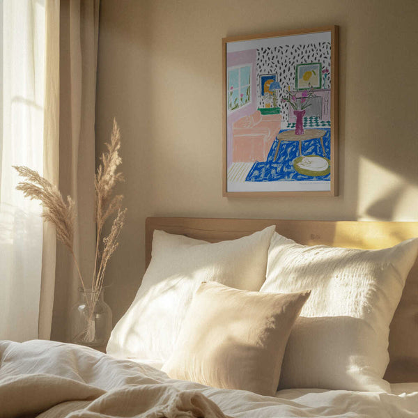 Tablou înramat „Pandc Interior” de Jenny Liz Rome