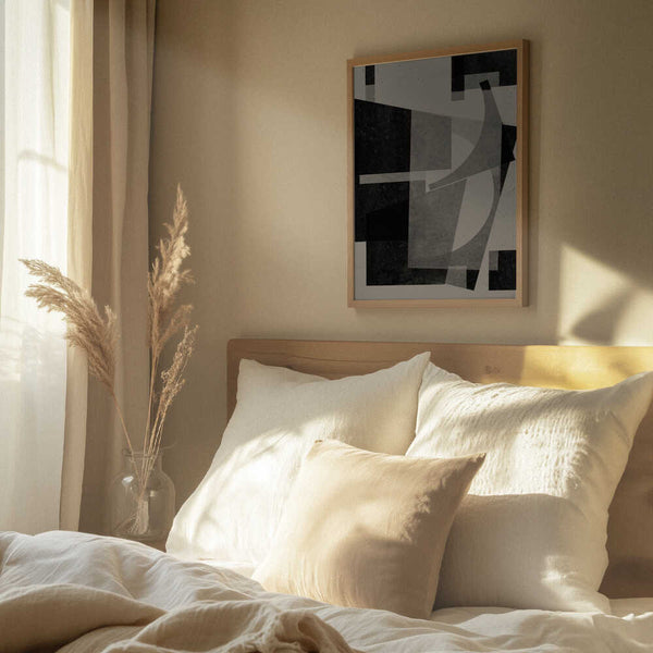 Tablou înramat „Geometric Shadows” de THE MIUUS STUDIO