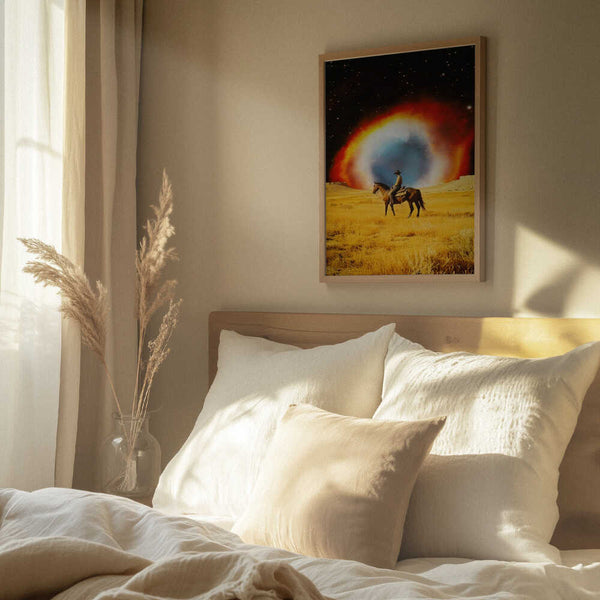 Tablou înramat „Nebula Cowboy” de Taudalpoi