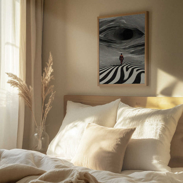 Tablou înramat „Op Art Journey” de Taudalpoi