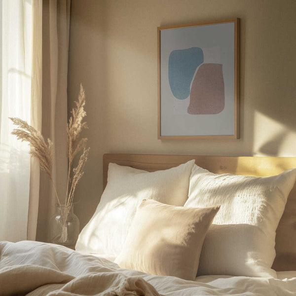 Tablou înramat „Soft Shapes Harmony” de THE MIUUS STUDIO