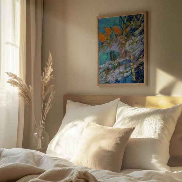 Tablou înramat „Vivid Floral Dream” de Dorothy Fagan