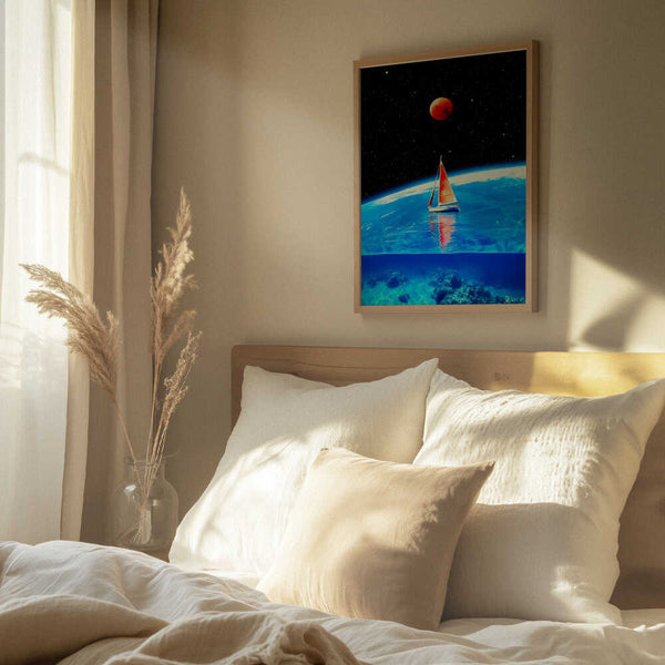 Tablou înramat „Sailboat 1” de Taudalpoi