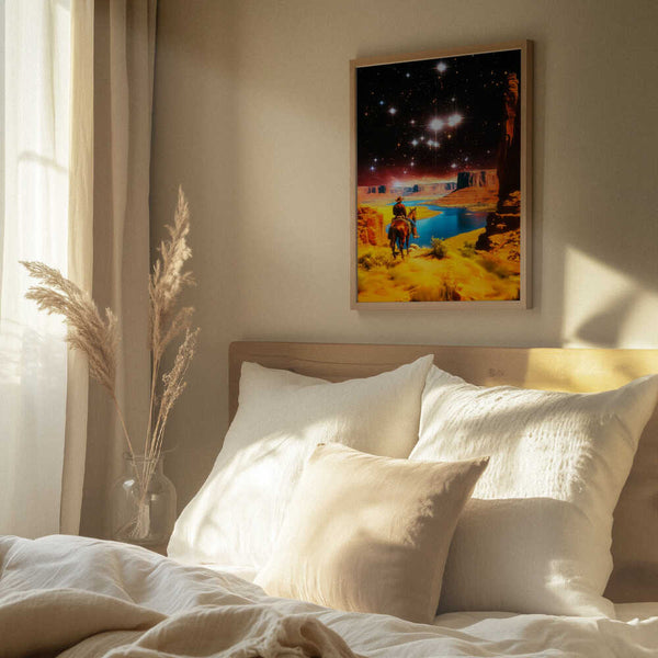 Tablou înramat „The Cosmic Frontier” de Taudalpoi