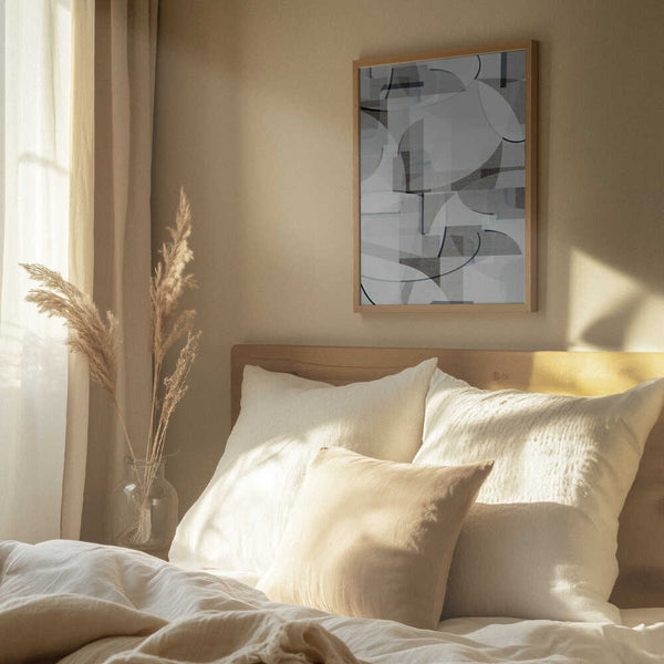 Tablou înramat „Neutral Curves 4” de cartissi