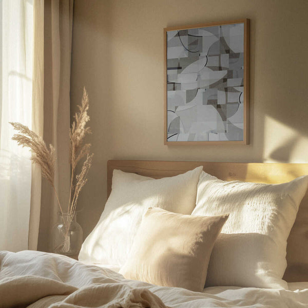 Tablou înramat „Neutral Curves 8” de cartissi