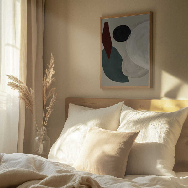 Tablou înramat „Geometric Harmony” de Treechild