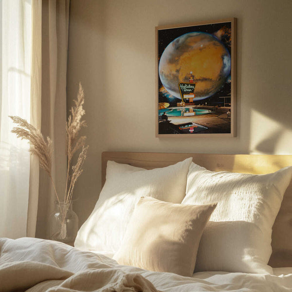 Tablou înramat „The Space Hotel” de Taudalpoi