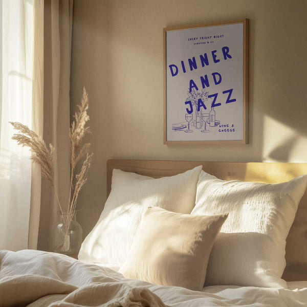 Tablou înramat „Jazz Night Feast” de Treechild