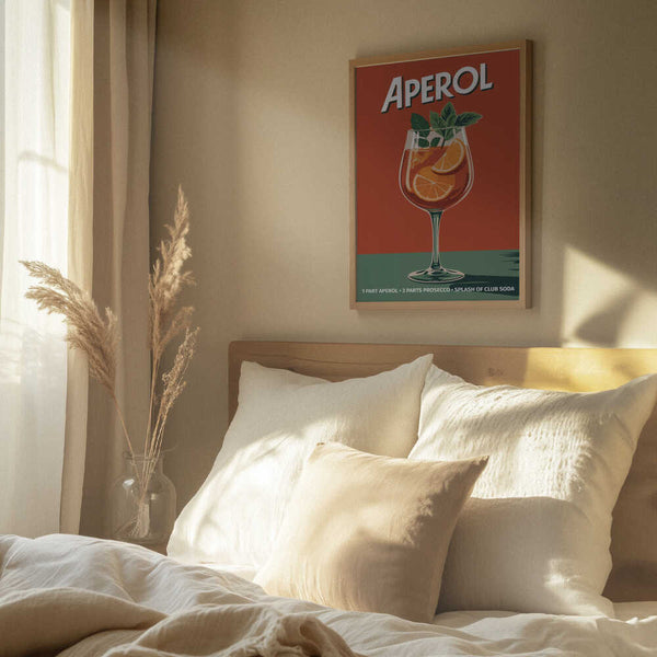 Tablou înramat „Aperol Vintage No 2” de Andreas Magnusson