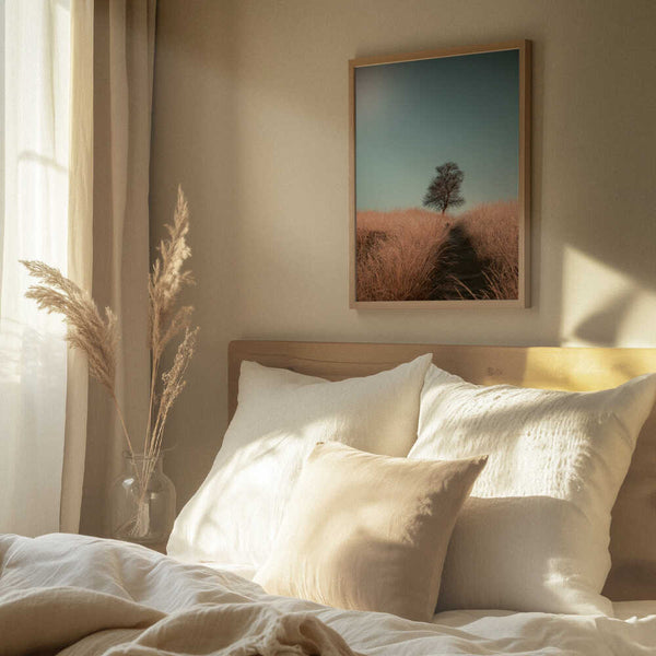 Tablou înramat „Grass and Path” de Jaap van den Helm