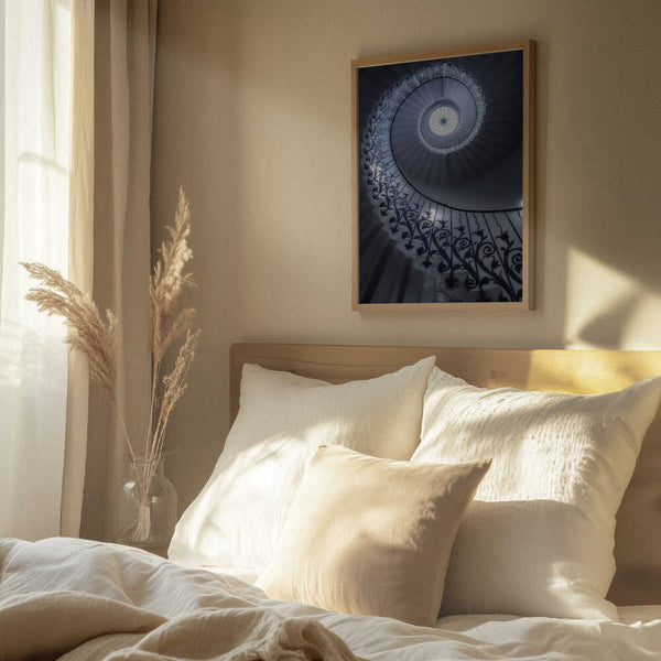 Tablou înramat „Tulip Stairs” de Massimo Cuomo