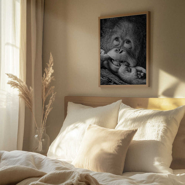 Tablou înramat „Big Smile.....please” de Angela Muliani Hartojo