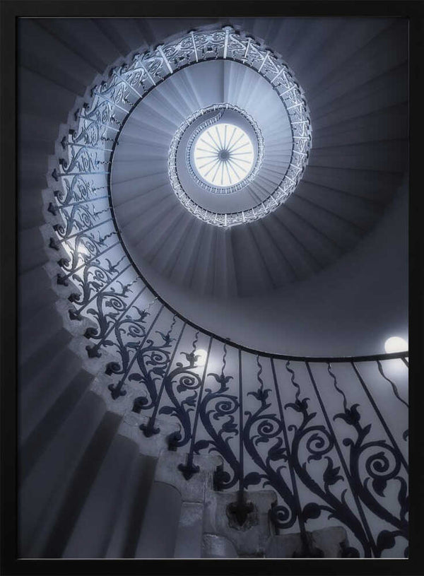 Tablou înramat „Tulip Stairs” de Massimo Cuomo