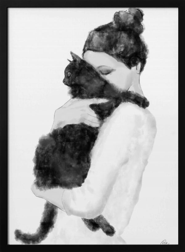 Tablou înramat „Cat Lover” de Pictufy Studio II