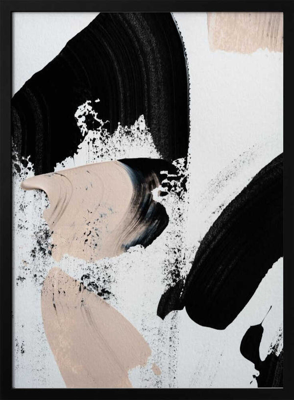 Tablou înramat „Black and Nude” de uplusmestudio