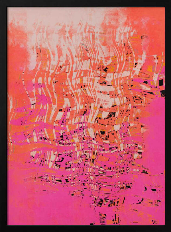 Tablou înramat „Vibrant Waves” de Treechild