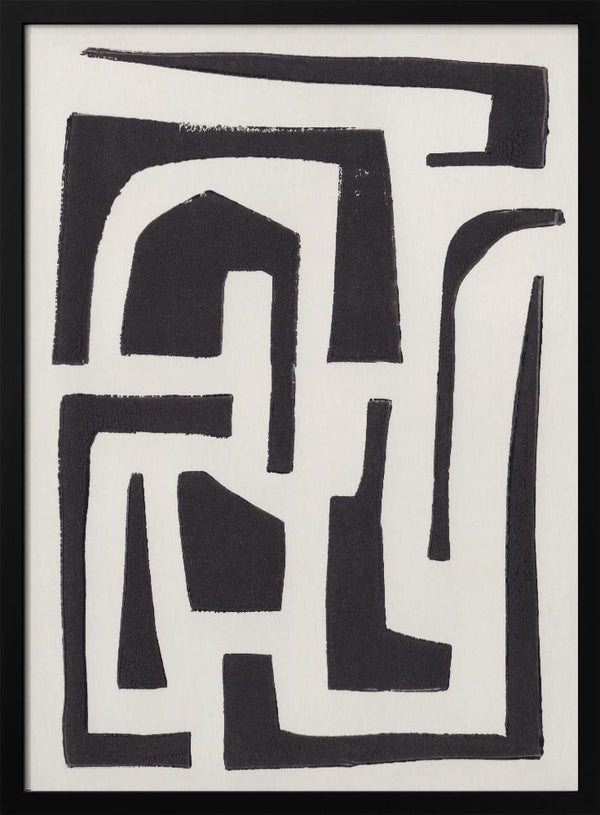 Tablou înramat „Neighbourhood” de Alisa Galitsyna