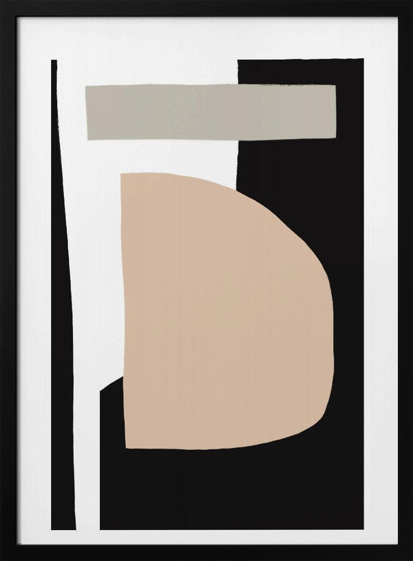 Tablou înramat „Abstract Layers” de uplusmestudio