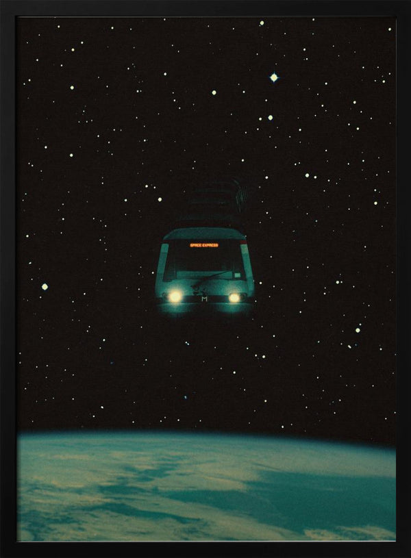 Tablou înramat „Space Express” de Taudalpoi