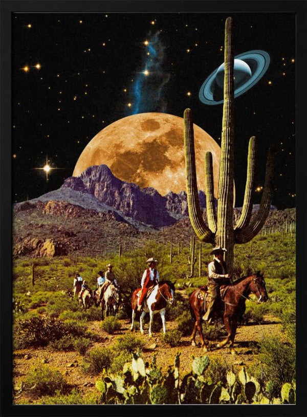 Tablou înramat „Space Cowboys” de Taudalpoi