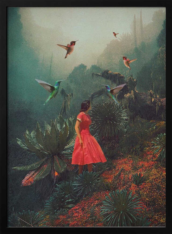 Tablou înramat „20 Seconds Before the Rain” de Frank Moth