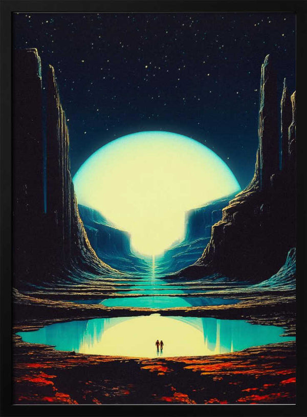 Tablou înramat „Never Lost With You” de Taudalpoi